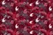 Sykel Enterprises-Washington State University Cotton Fabric-Washington State WSU Cougars Splatter Cotton Quilting Fabric